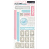 Teresa Collins - Sweet Afternoon Collection - Die Cut Chipboard Stickers - Elements 1