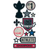 Teresa Collins - Sports Edition II Collection - Die Cut Chipboard - Elements