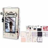 Teresa Collins - Travel Ledger Collection - 6 x 12 Journal Album Kit