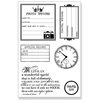 Teresa Collins - Travel Ledger Collection - Clear Acrylic Stamp Set