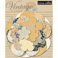 Teresa Collins - Vintage Finds Collection - Paper Flowers