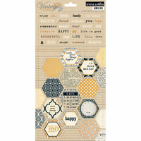 Teresa Collins - Vintage Finds Collection - Cardstock Stickers - Two