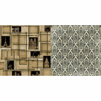 Teresa Collins - World Traveler Collection - 12 x 12 Double Sided Paper - Filmstrip