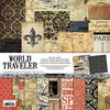 Teresa Collins - World Traveler Collection - 12 x 12 Paper and Accessories Pack