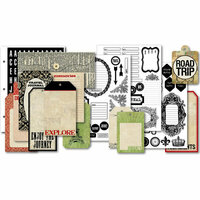 Teresa Collins - World Traveler Collection - Memory Album Kit