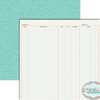 Teresa Collins - Tell Your Story Collection - 12 x 12 Double Sided Paper - Ledger