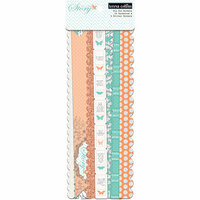 Teresa Collins - Tell Your Story Collection - Border Strips with Glitter Accents