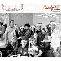 Teresa Collins - Candy Cane Lane Collection - Christmas - Photo Overlays