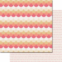 Teresa Collins Designs - Daily Stories Collection - 12 x 12 Double Sided Paper - Ombre Circles