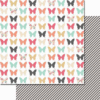 Teresa Collins - Daily Stories Collection - 12 x 12 Double Sided Paper - Butterflies