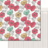 Teresa Collins - Daily Stories Collection - 12 x 12 Double Sided Paper - Floral