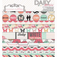 Teresa Collins - Daily Stories Collection - 6 x 6 Paper Pad