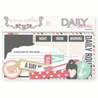 Teresa Collins Designs - Daily Stories Collection - Ephemera Pack