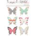 Teresa Collins Designs - Daily Stories Collection - Layered Stickers - Butterflies