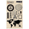 Teresa Collins - Far and Away Collection - Clear Acrylic Stamps