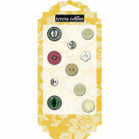 Teresa Collins - Fabrications Collection - Canvas - Buttons