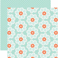 Teresa Collins Designs - Family Stories Collection - 12 x 12 Double Sided Paper - Doily