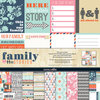 Teresa Collins - Family Stories Collection - 12 x 12 Paper and Accessories Pack