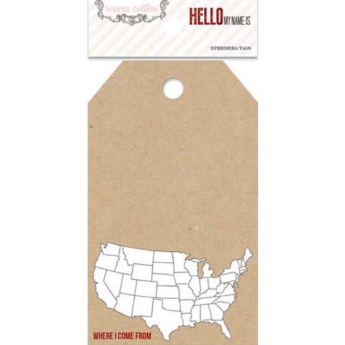Teresa Collins - Hello My Name Is Collection - Tags