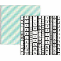 Teresa Collins - Memories Collection - 12 x 12 Double Sided Paper - Filmstrip