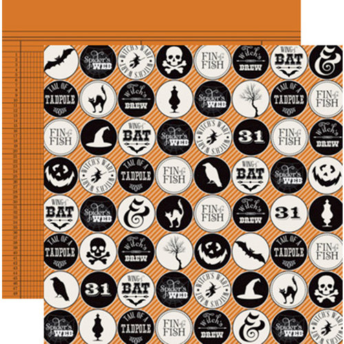 Teresa Collins - Masquerade Party Collection - 12 x 12 Double Sided Paper - Icons