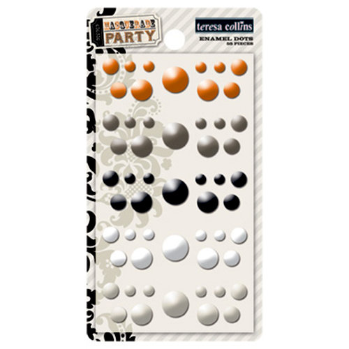 Teresa Collins - Masquerade Party Collection - Enamel Dots
