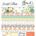 Teresa Collins Designs - Nine and Co Collection - 6 x 6 Paper Pad