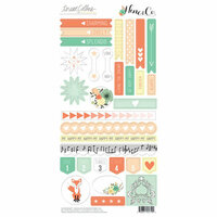 Teresa Collins Designs - Nine and Co Collection - Cardstock Stickers - Decorative