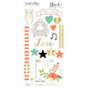 Teresa Collins - Nine and Co Collection - Die Cut Chipboard Stickers - Elements