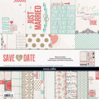 Teresa Collins Designs - Save The Date Collection - 12 x 12 Collection Pack