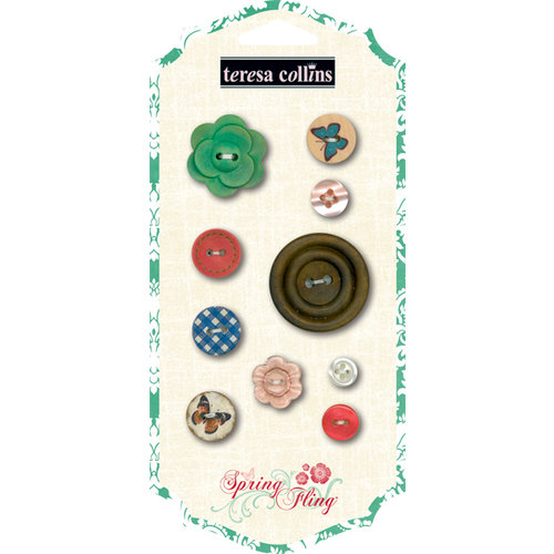 Teresa Collins - Spring Fling Collection - Buttons