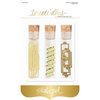 Teresa Collins - Studio Gold Collection - Book Plate and Clip Set