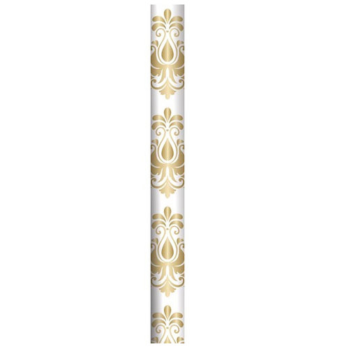 Teresa Collins - Studio Gold Collection - Craft Wrap - Foil Damask