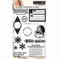 Teresa Collins - Santas List Collection - Clear Acrylic Stamps