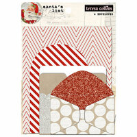 Teresa Collins - Santas List Collection - Envelopes