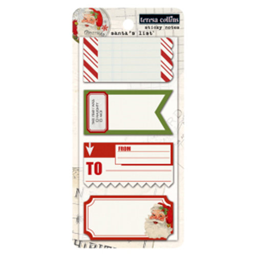 Teresa Collins - Santas List Collection - Sticky Notes