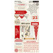 Teresa Collins Designs - Santas List Collection - Die Cut Chipboard Stickers