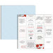Teresa Collins - Stationery Noted Collection - 12 x 12 Double Sided Paper - Quotes