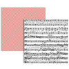 Teresa Collins - Stationery Noted Collection - 12 x 12 Double Sided Paper - Music