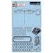 Teresa Collins - Stationery Noted Collection - Clear Acrylic Stamps