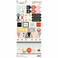 Teresa Collins Designs - Something Wonderful Collection - Cardstock Stickers - Decorative