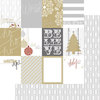 Teresa Collins - Tinsel and Company Collection - Christmas - 12 x 12 Double Sided Paper - Cards