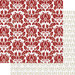 Teresa Collins - Tinsel and Company Collection - Christmas - 12 x 12 Double Sided Paper - Damask
