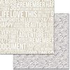 Teresa Collins Designs - Urban Market Collection - 12 x 12 Double Sided Paper - Subway