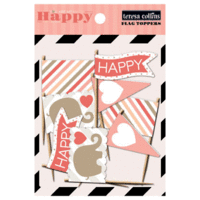 Teresa Collins Designs - You Are My Happy Collection - Flag Toppers