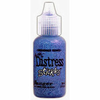 Ranger Ink - Tim Holtz - Distress Stickles Glitter Glue - Faded Jeans