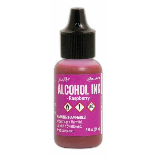 Ranger Ink - Tim Holtz - Adirondack Alcohol Ink - Raspberry