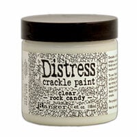 Ranger Ink - Tim Holtz - Distress Crackle Paint - Clear Rock Candy - 4 Ounces