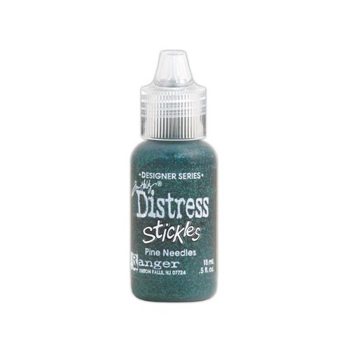 Ranger Ink - Tim Holtz - Distress Stickles Glitter Glue - Pine Needles