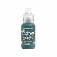 Ranger Ink - Tim Holtz - Distress Stickles Glitter Glue - Pine Needles